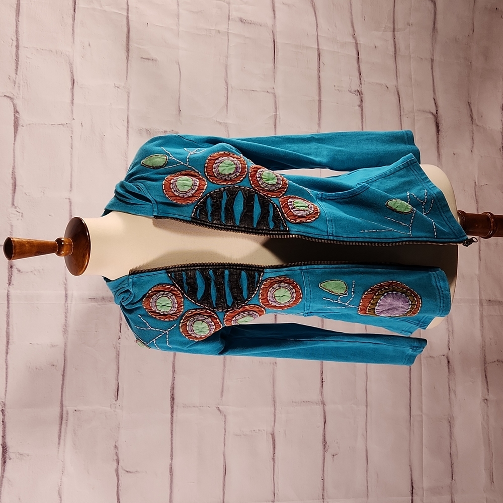 Rising International Patchwork Jacket - image 2